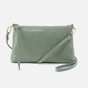 HOBO Jade Darcy Crossbody Leather Bag NWT 💚